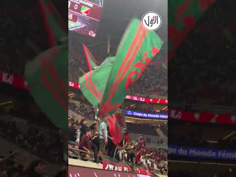 هلا هلا مغاربة سبوعة رجالة أغنية مونديال قطر حاضرة في مباراة المنتخب الوطني المغربي ضد الكونغولي