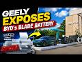 Geely DESTROYS BYD’s New Battery: 76°C Ultra-Fast Charging a FIRE HAZARD