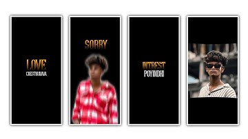 🔥Most Trending Love Dailoge Lyrical Video Editing In Alight Motion Instagram Trending Video Editing