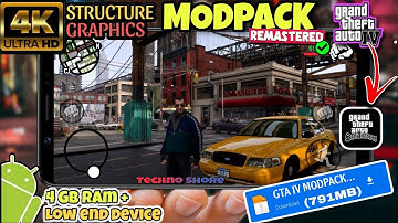 Full GTA 4 Graphics *Modpack* for GTA Sa Android Mobile (Android) | 2024