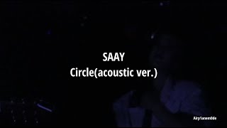 SAAY - Circle(acoustic ver.)