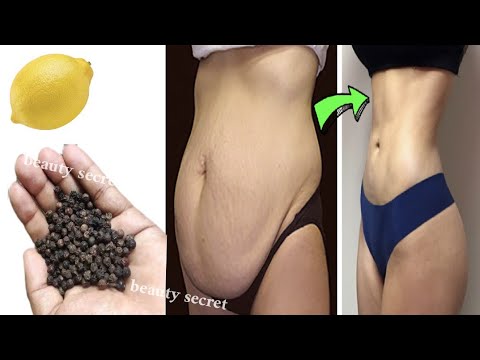 A secret military drink to lose 20 kilos in a month, it melts belly and body fat quickly