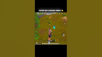 New SPINBOT EARPHONE 😲 #bgmi #pubg #gaming #viral #trending