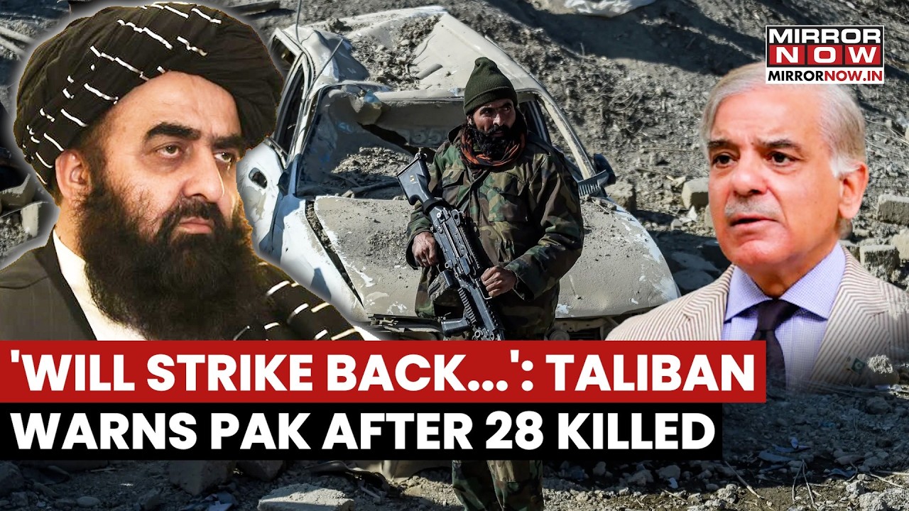 Taliban Warns Pakistan After PAF Strikes Kill 28 Along Afghanistan Border, Says- 'Will Strike Back'
