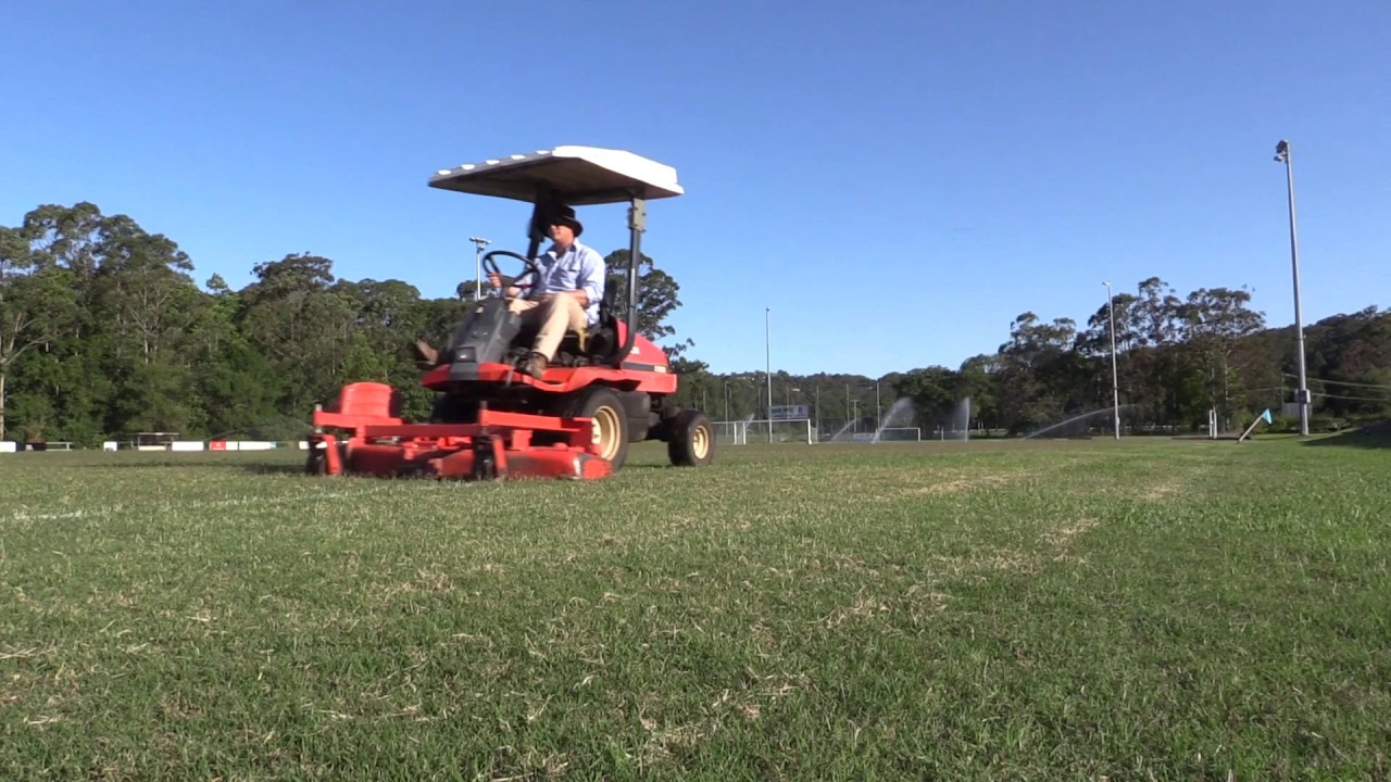 Sports Field Maintenance Program YouTube