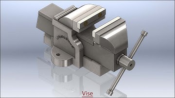 Vise with audio narration || Autodesk Inventor Tutorial