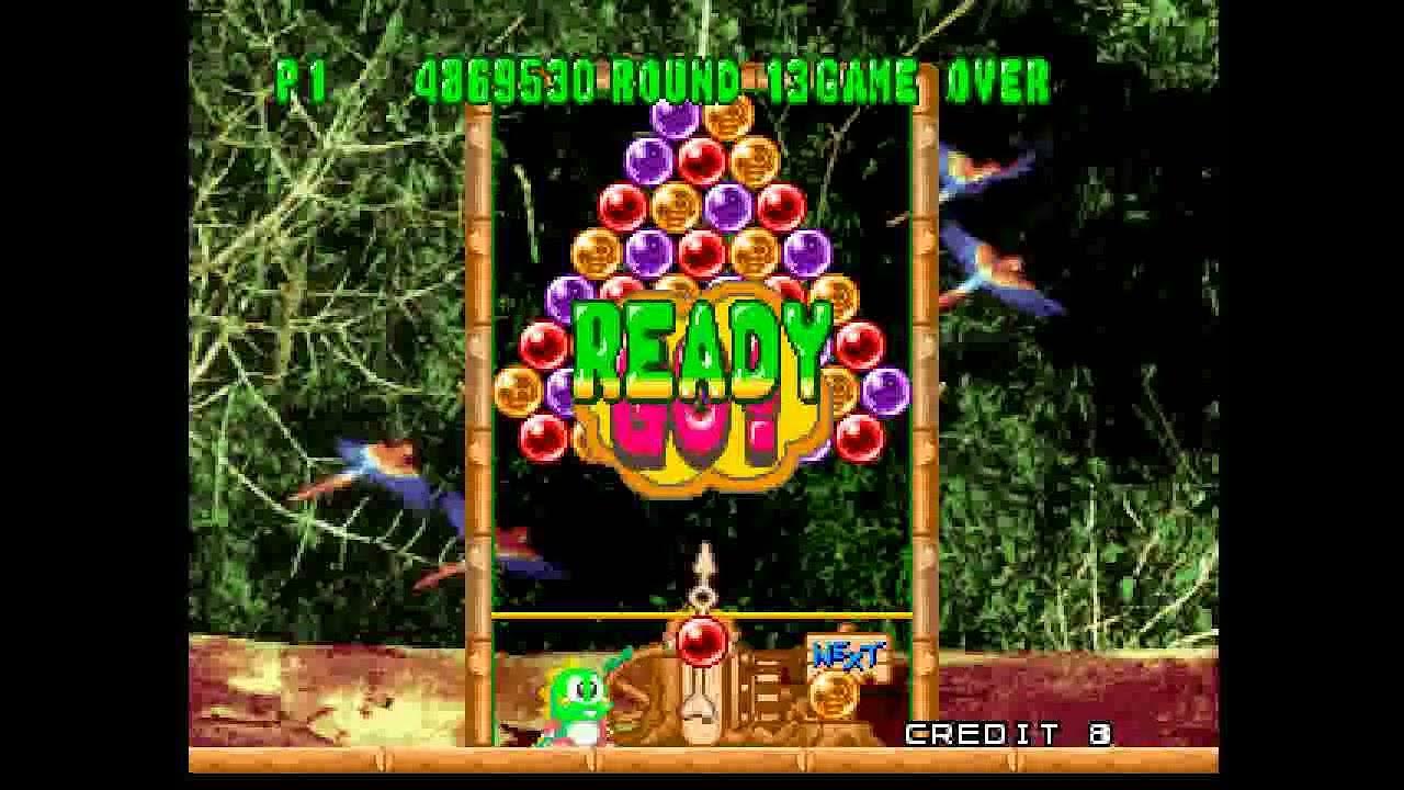 BustAMove 2 Arcade Edition (Puzzle Bobble 2) (N64) Stage F YouTube