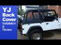 $69 MasterTop Tonneau Cover for Jeep Wrangler YJ (Install & Review)