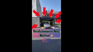 Würdest Du Das In Deiner Stadt Wollen? Nio Akkuwechsel Erklärt