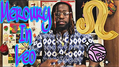 Mercury In LEO ♌️🗣 #Leo #Mercury #Astrology #AstroFinesse