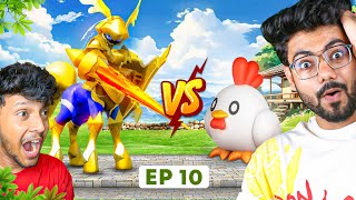 GOD PALADIUS Vs CHICKIPI!  | DATTRAX GAMING CHALLENGE ME in PALWORLD! #10