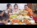 城裡小姑回娘家，嫂子做牛肉餃子，鮑魚鴨湯，這招待怎麼樣 | Sister-in-law back home, make beef dumplings, abalone duck soup