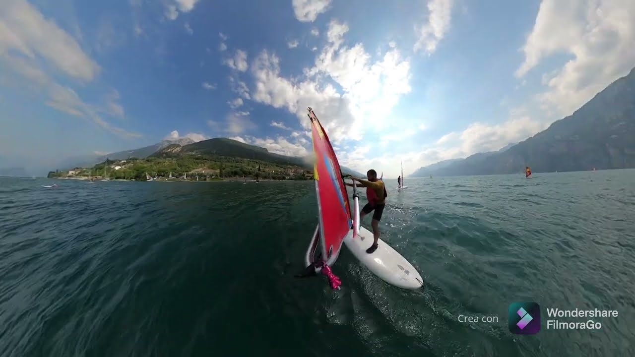 Windsurfing lessons on Garda Lake YouTube