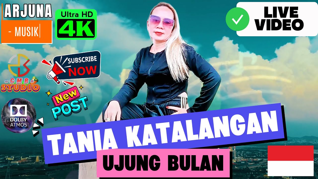 TANIA . K ◽ UJUNG BULAN ◽ MUSIK ARJUNA ◽ LAGU MURUT 2025 DESA INTIN ( MANSALONG ) !