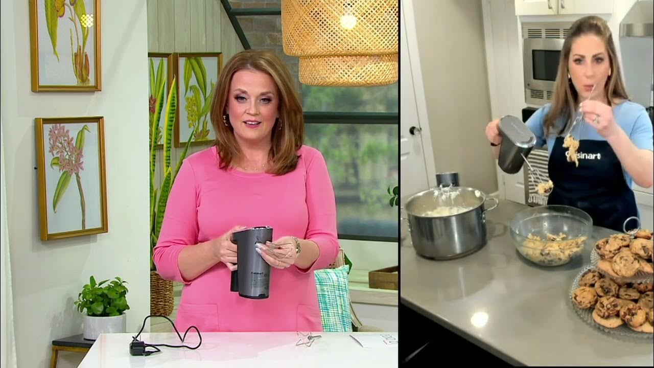 Cuisinart EvolutionX 5Speed Cordless Hand Mixer on QVC YouTube