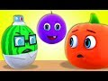 Learn Fruits with Five Little FRUITS | Kids Songs - Nursery Rhymes for Babies by All Babies Channel