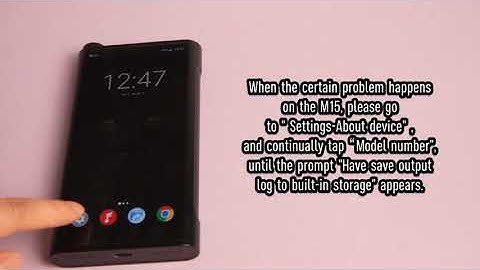 How to grab the log files from FiiO M15？