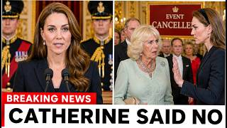 Princess Catherine REFUSES To Attend Same Event As Camilla — Palace Forced To Cancel