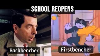 School Reopen tom and jerry | Mr Bean | Tom and Jerry memes