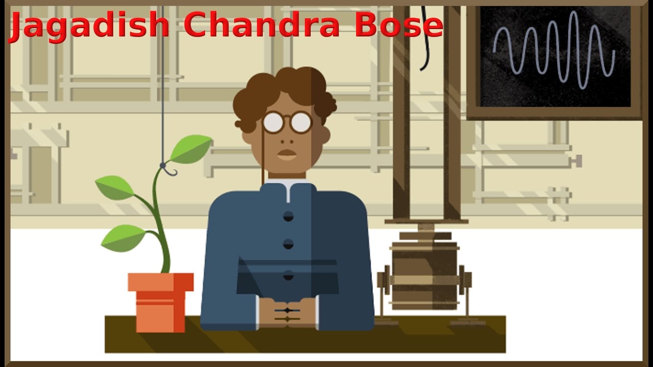 Jagdish Chandra Bose Google Doodle Qpt