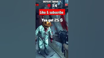 dead trigger /defeat wave /killing zombies / shooting zombies /dead target