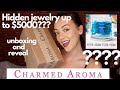 UP TO $5000 WORTH OF JEWELRY INSIDE CANDLE?!?!? CHARMED AROMA UNBOXING AND REVEAL