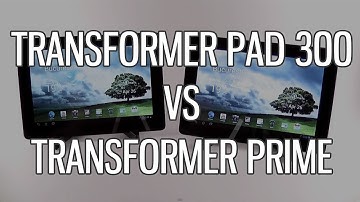 Asus Transformer Pad TF300 vs Transformer Prime TF201 comparison