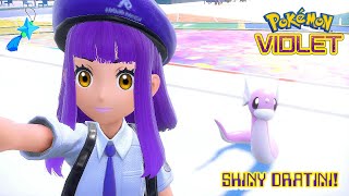 Pokemon Violet SHINY DRATINI VIA DRAGON SANDWICH BOOST