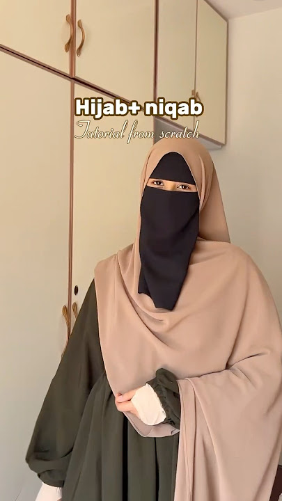 Hijab niqab tutorial | #hijabtutorial #niqabtutorial #hijabstyle #hijabwithniqab #hermodesty