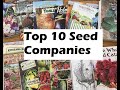 Top ten seed companiesour favorite seed companies we use every year