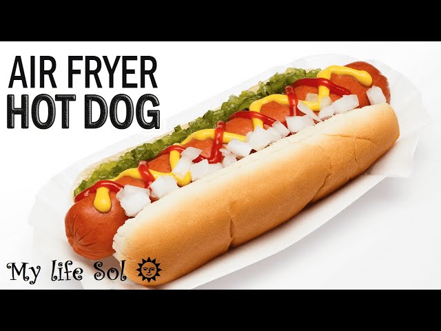 Cómo hacer Hot Dogs estilo coreano en una freidora de aire, de forma rápida  y fácil