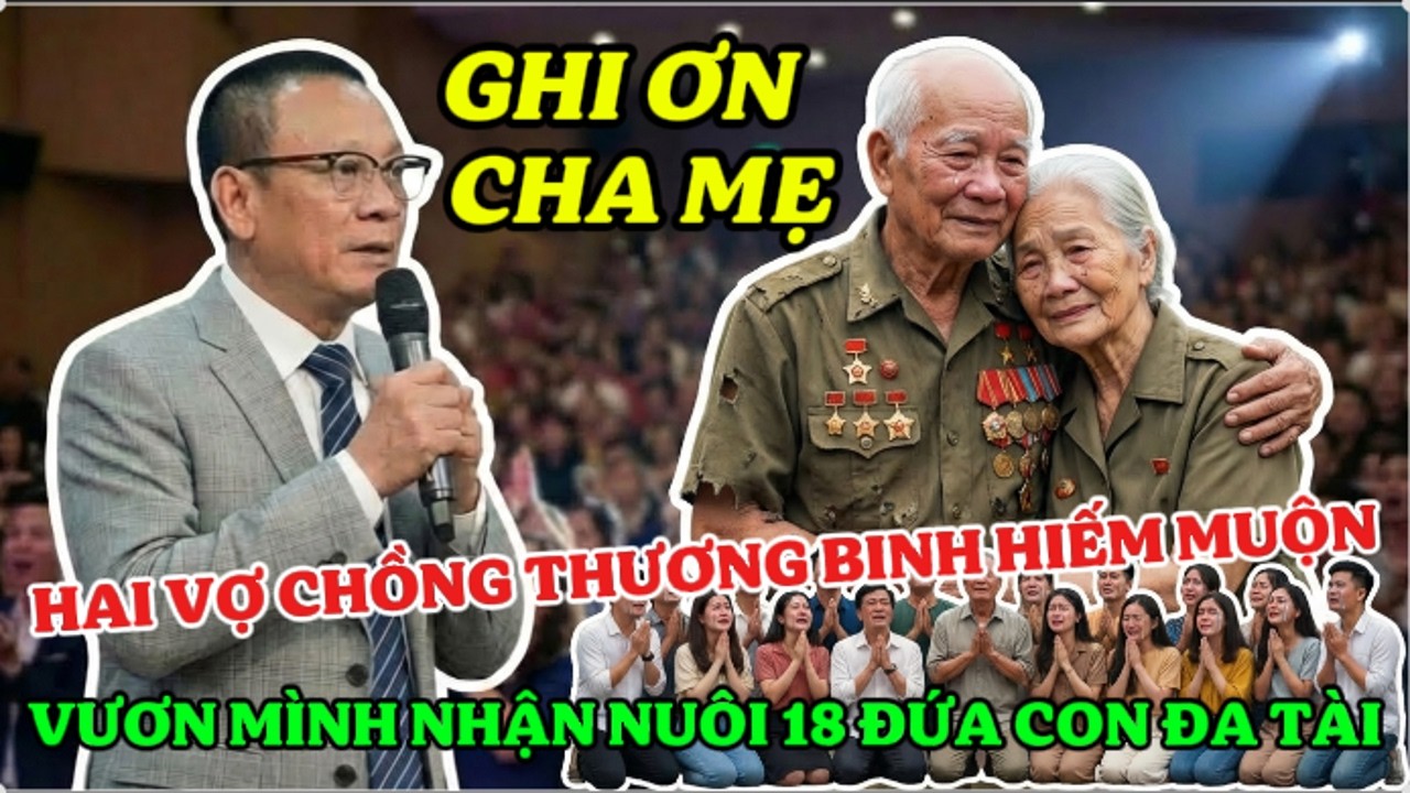 Tâm Sự Cùng Văn Sâm: Hai Vợ Chồng Thương Binh Hiếm Muộn - Gồng Mình Nuôi 18 Đứa Con Thành Thiên Tài