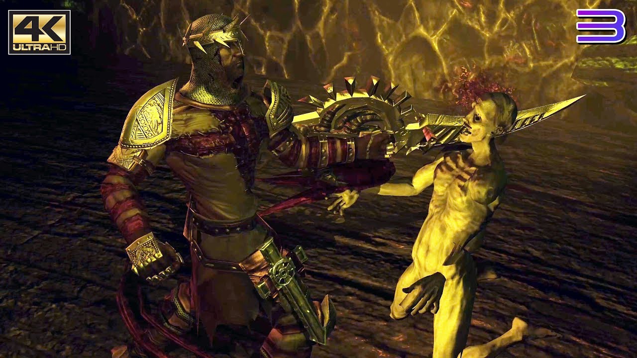 Dantes Inferno (PS3) Gameplay 