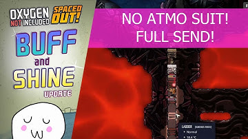Busting through the magma biome without atmo suits | Oxygen Not Included Buff and Shine | Ep 4