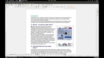 Tuto vidéo : ancrage, adaptation des images dans LibreOffice.