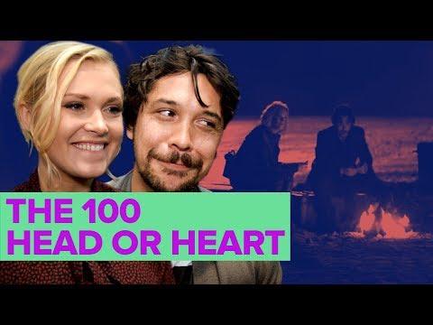 The 100 Cast Plays 'Head or Heart' Game