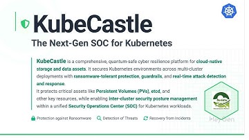Kubecastle Explained: Kubernetes Storage Security Made Simple