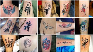 33 Best MOM / Maa tattoo designs | माँ टैटू |  Maa tattoo designs on hand