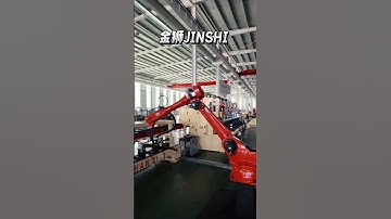 JINSHI scaffolding production line #cuplock #ringlock #scaffolding #welding #jack #producer