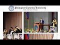 Manny Pacquiao&#39;s Speech as Guest of Honor during PCU 82nd Commencement Exercises