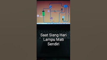 Prinsip Kerja Lampu Otomatis #elektronika