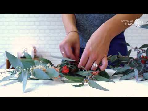 Video: DIY Weihnachtsgirlande