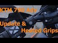 KTM 790 Adventure - Update & Heated Grips