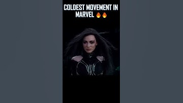 Coldest movement in Marvel 🔥 wait for end #shorts #shortsfeed #marvel #thor #dc #hela #mcu