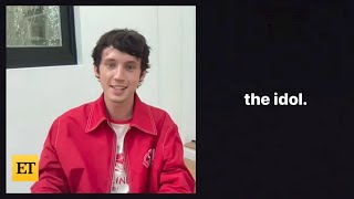 Troye Sivan on his experience filming 'The Idol'