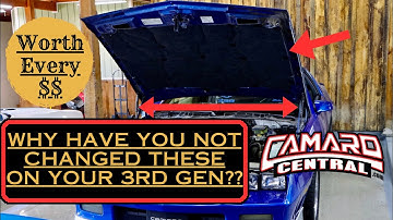 1982 - 1992 CAMARO Hood Struts AND Hood Insulation INSTALL, You NEED This NOW!
