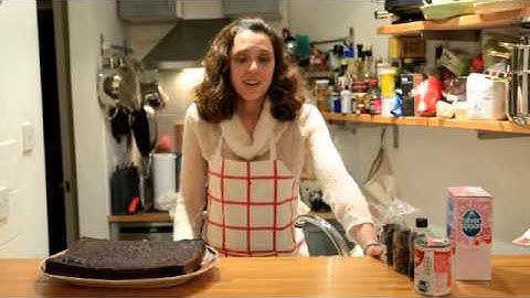 Preparing ingredents for the frosting