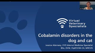VVS Internal Medicine Webinar  Cobalamin Disorders in the Dog and Cat