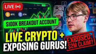 THE WEEKEND TAPE #1: Live Crypto Prop Trading + Exposing $2M Fake Gurus