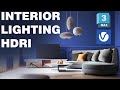 Fast and easy interior lighting with anri vray  3ds max